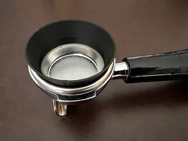 Embudo portafiltro para espresso - 58 mm para impresión 3D, vista 2