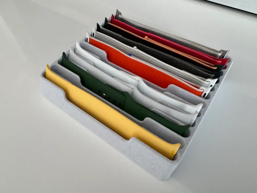 Bandeja para soporte de correa para Apple Watch Ultra - Extra ancha para impresión 3D, vista 2