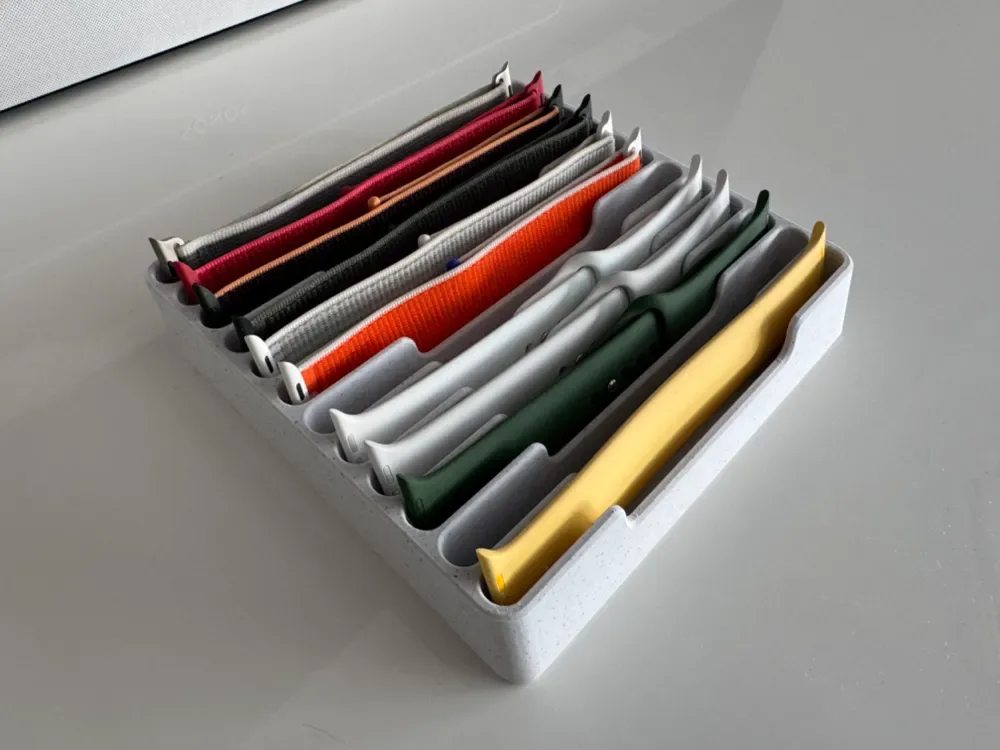 Bandeja para soporte de correa para Apple Watch Ultra - Extra ancha para impresión 3D, vista 3