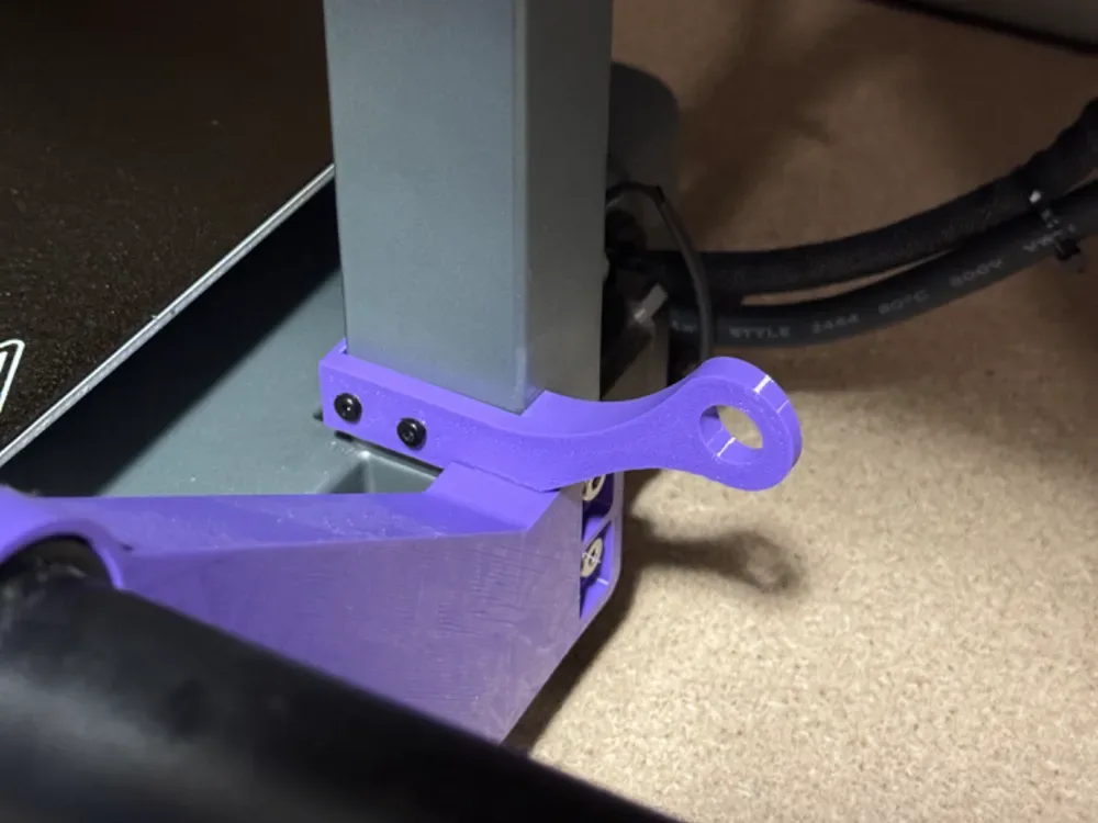 Guía de filamentos Ender 3 V3 para impresión 3D, vista 1