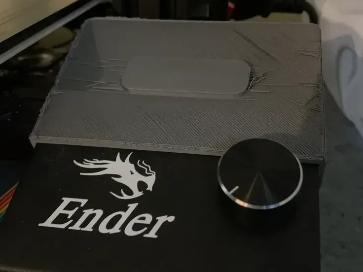 Cubierta de pantalla Ender 3 para impresión 3D, vista 1