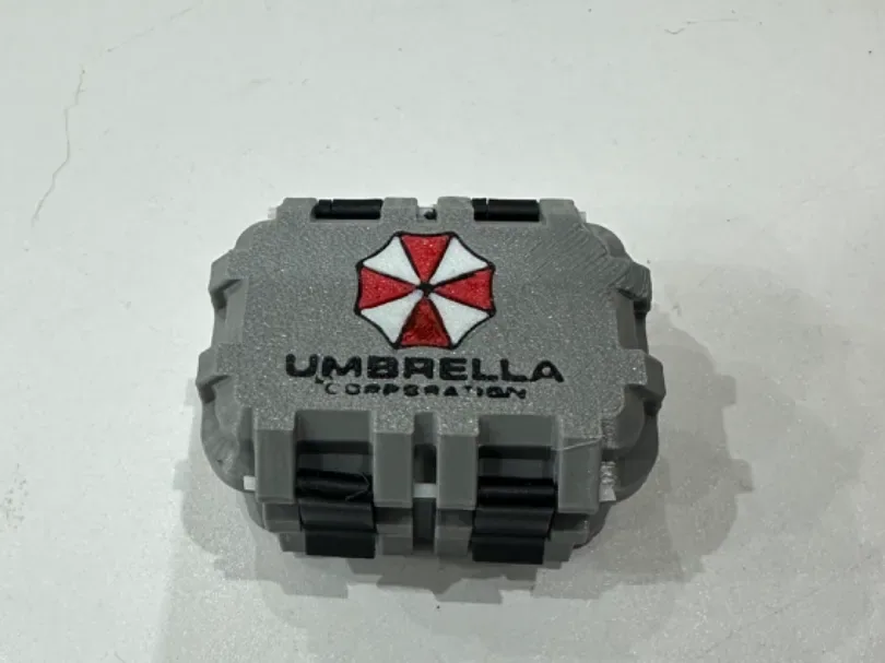Caja/estuche pequeño y resistente Umbrella Corporation, vista 1