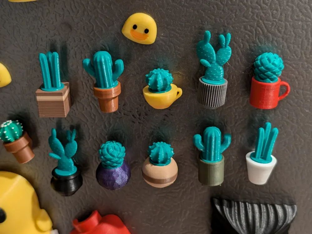 Mini imanes para macetas, vista 2