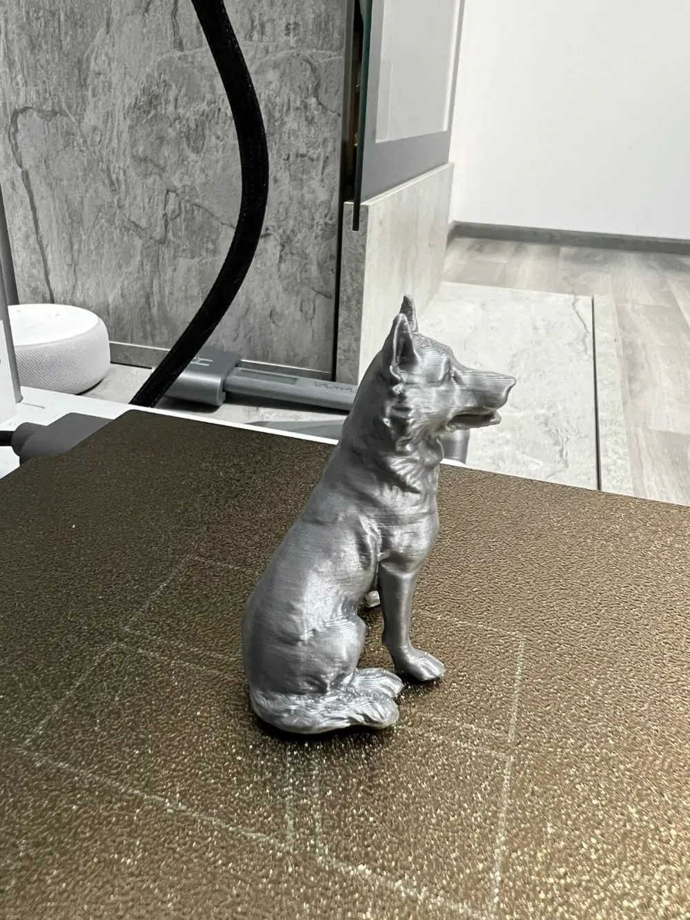 Perro pastor alemán, vista 3