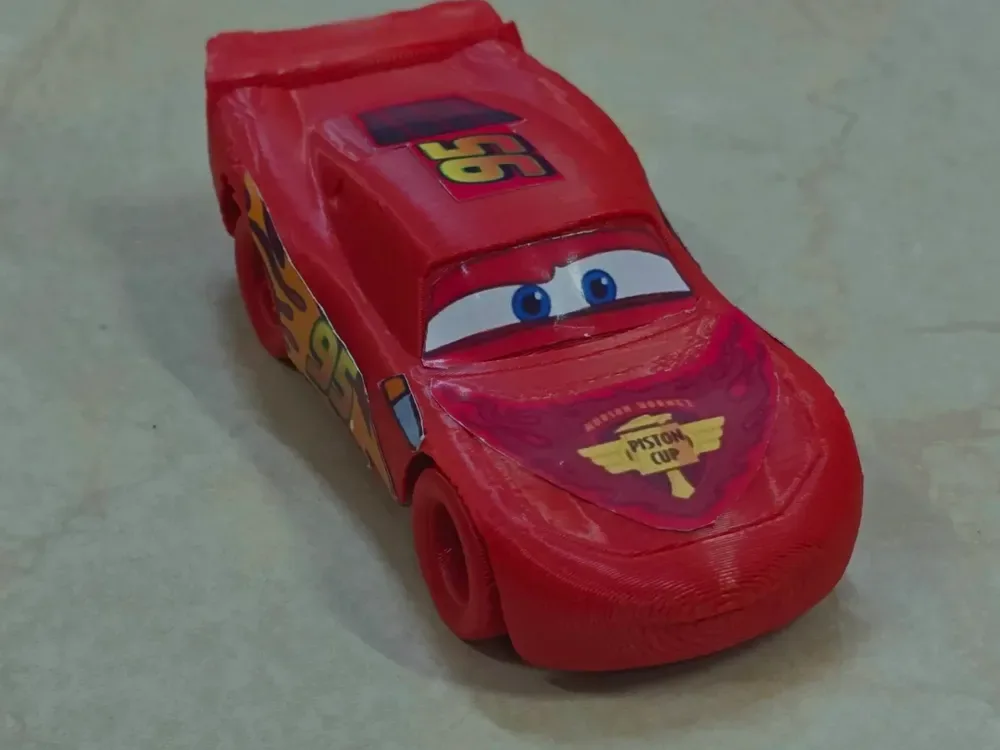 Rayo Mcqueen, vista 1
