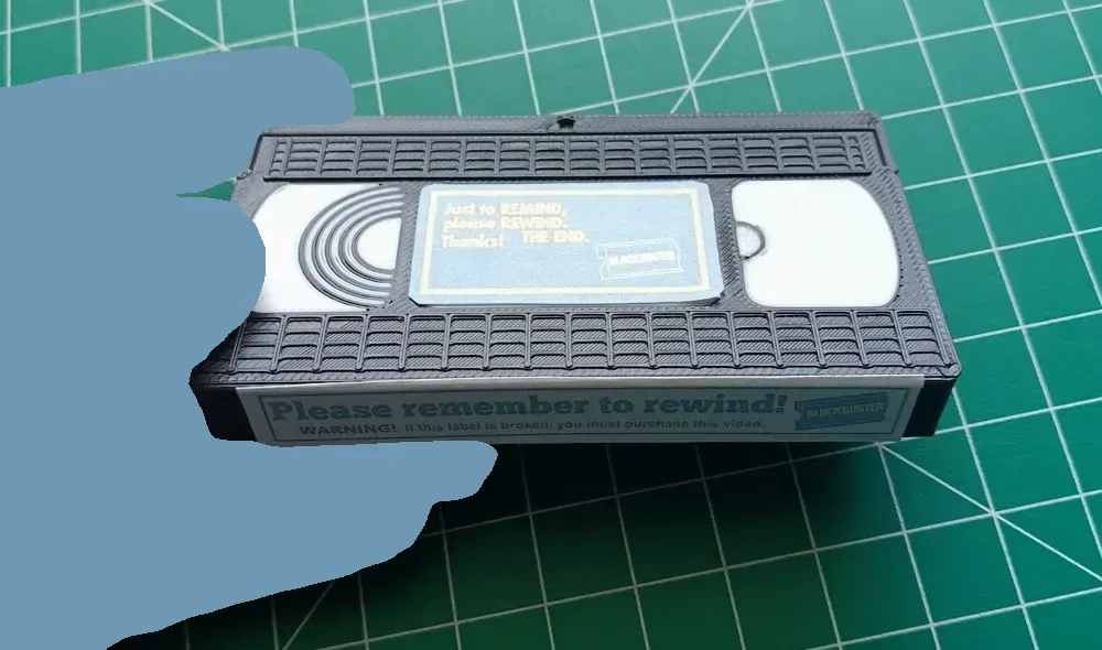 Cinta VHS, vista 2