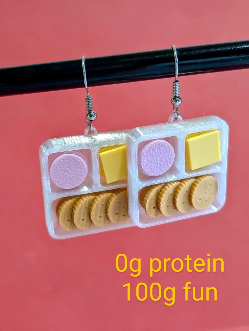 Pendientes para almorzar, vista 1