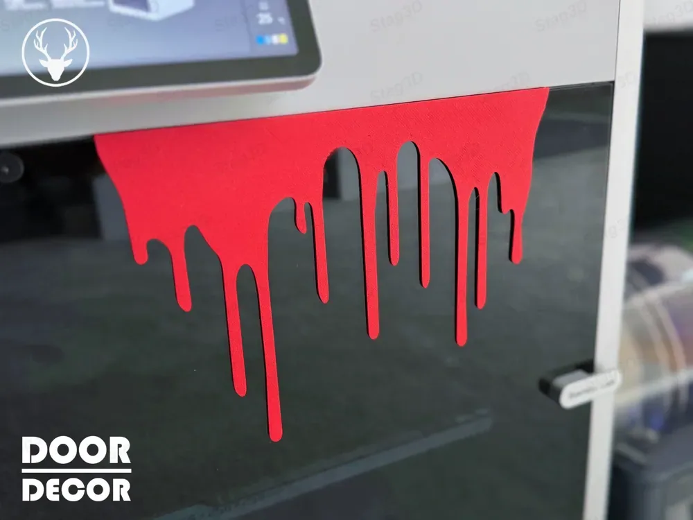 Goteo de sangre - Serie Door Decor, vista 1