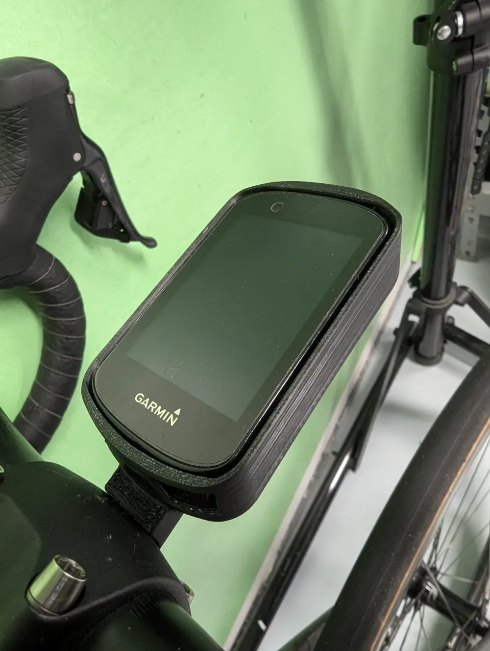 Soporte Garmin edge 830 530 para impresión 3D, vista 3