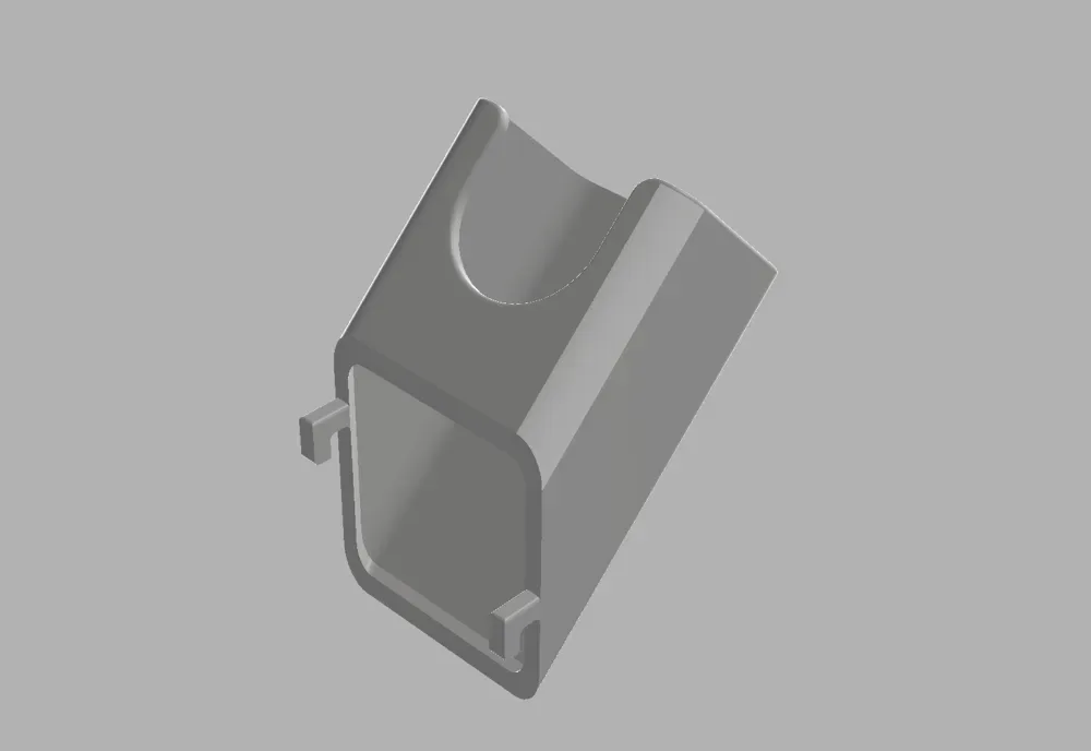 Caja de almacenamiento IKEA Skadis (no necesita soporte) para impresión 3D, vista 3