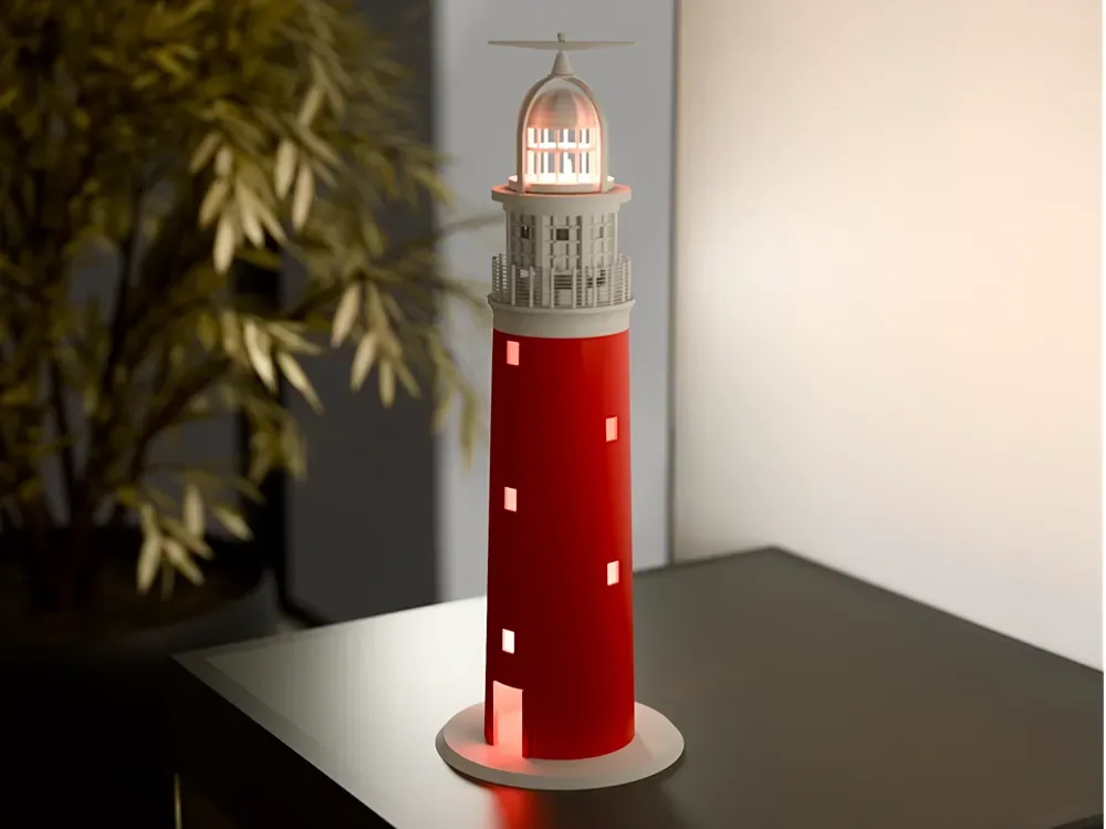 Portavelas LightHouse de Texel, vista 1