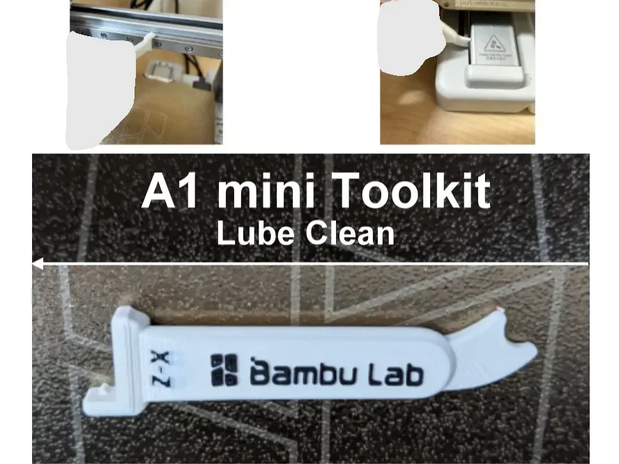 A1 mini kit de herramientas Lube Clean, vista 1