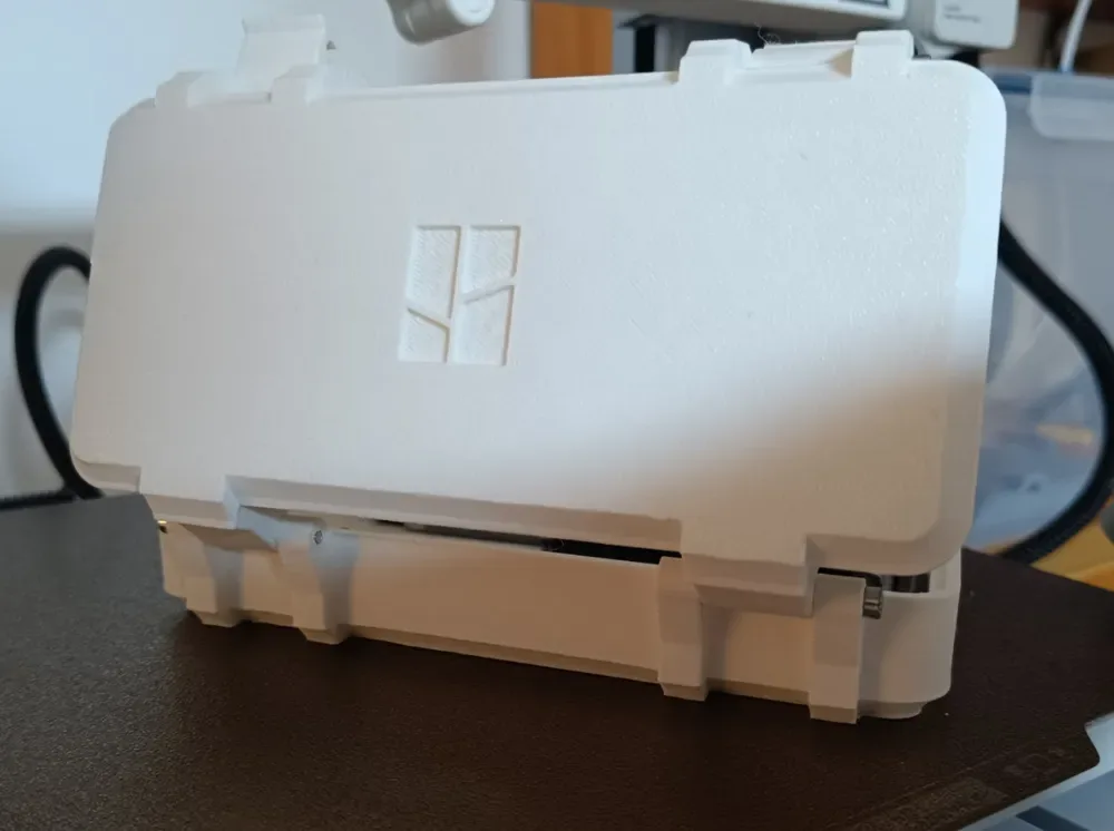 Caja de herramientas de bambú para impresión 3D, vista 1