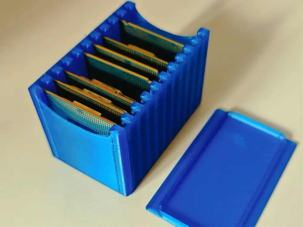 Almacenamiento del procesador del organizador de la CPU, vista 1