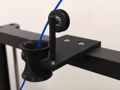 Guía de filamentos de Ender 3 V3 SE para impresión 3D, vista 1
