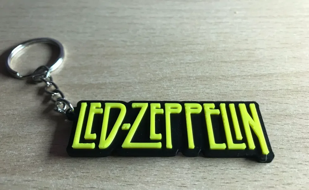Llavero Led Zeppelin, vista 1