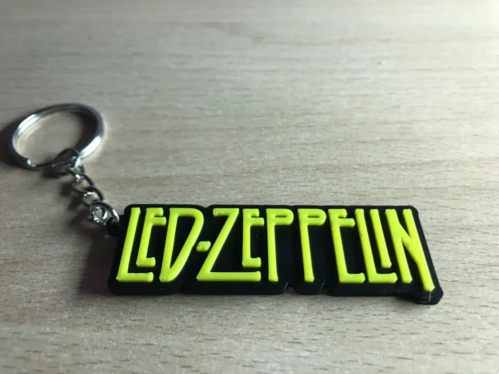 Llavero Led Zeppelin, vista 3