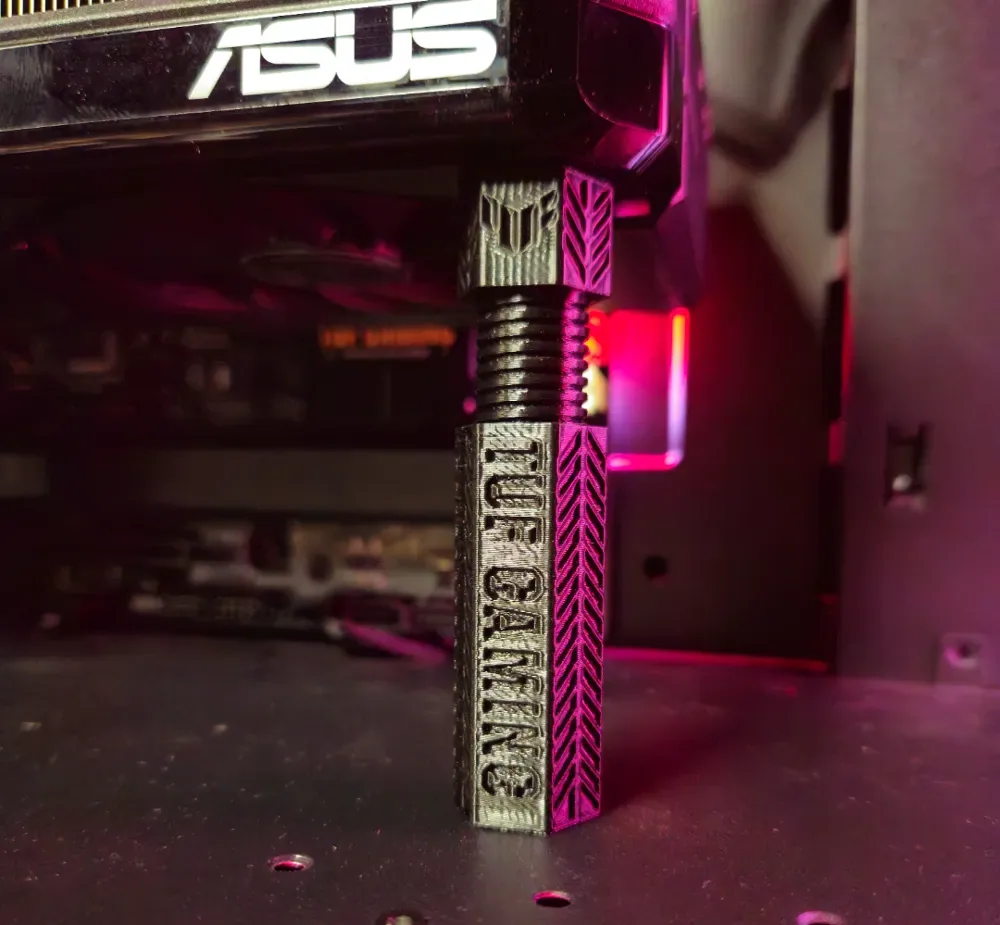 Soporte Gpu TUF GAMING Asus Por Caziuz Design, vista 1