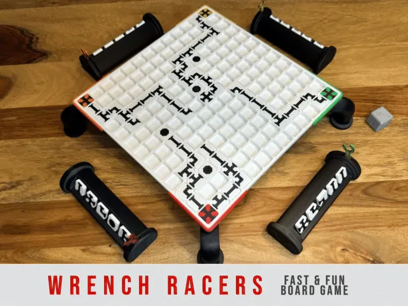 Wrench Racers - Nuevo juego de mesa de estrategia, vista 1