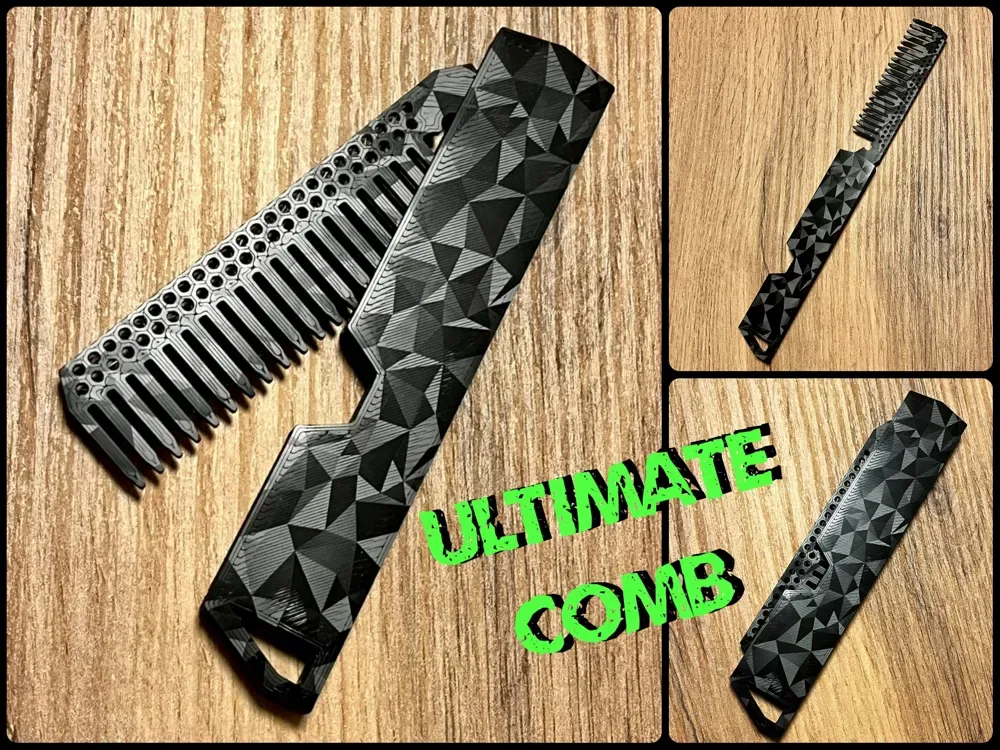PEINE DE INTERRUPTOR ULTIMATE - CERRADURA SEGURA - EDC DE VIAJE para impresión 3D, vista 1