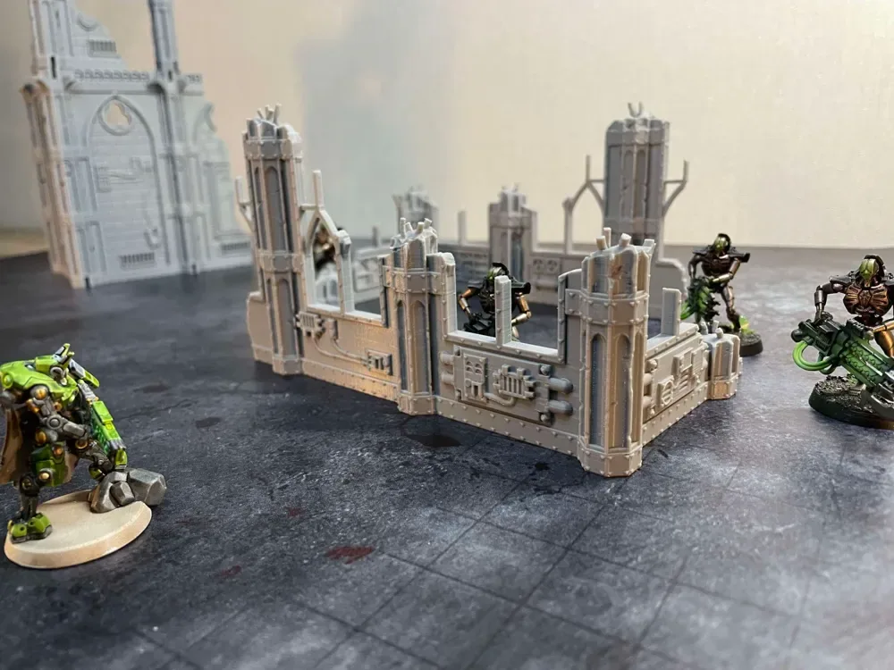 Terreno de juego de guerra Sector Gótico Templaris Parte 2, vista 2