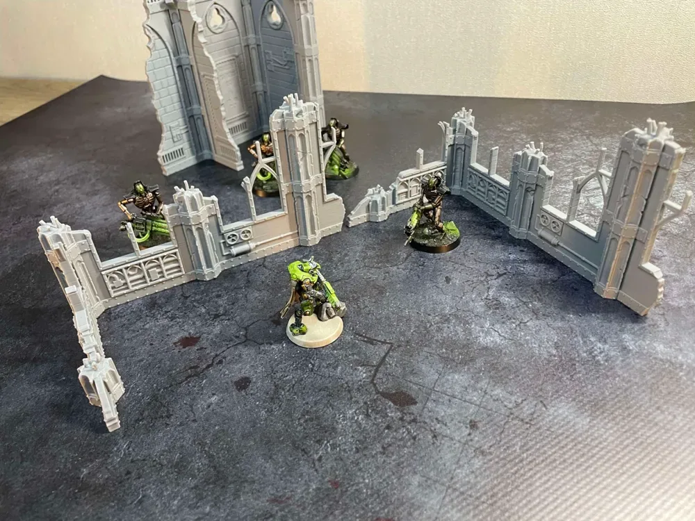 Terreno de juego de guerra Sector Gótico Templaris Parte 2, vista 3