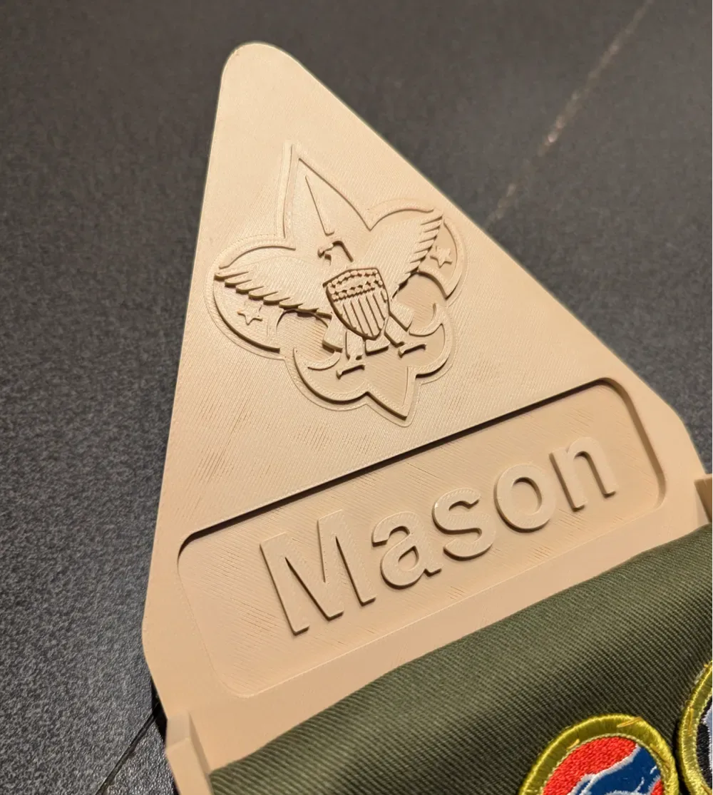 Soporte para faja de insignia de mérito, vista 1