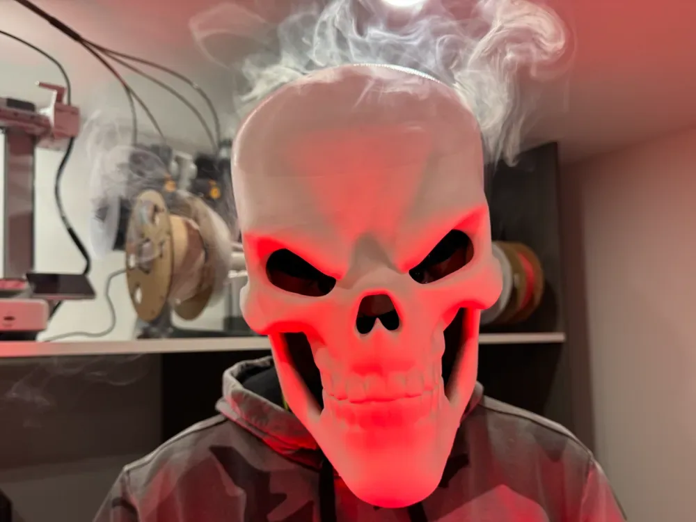 Máscara de cosplay de Ghostrider (Fan Art), vista 1