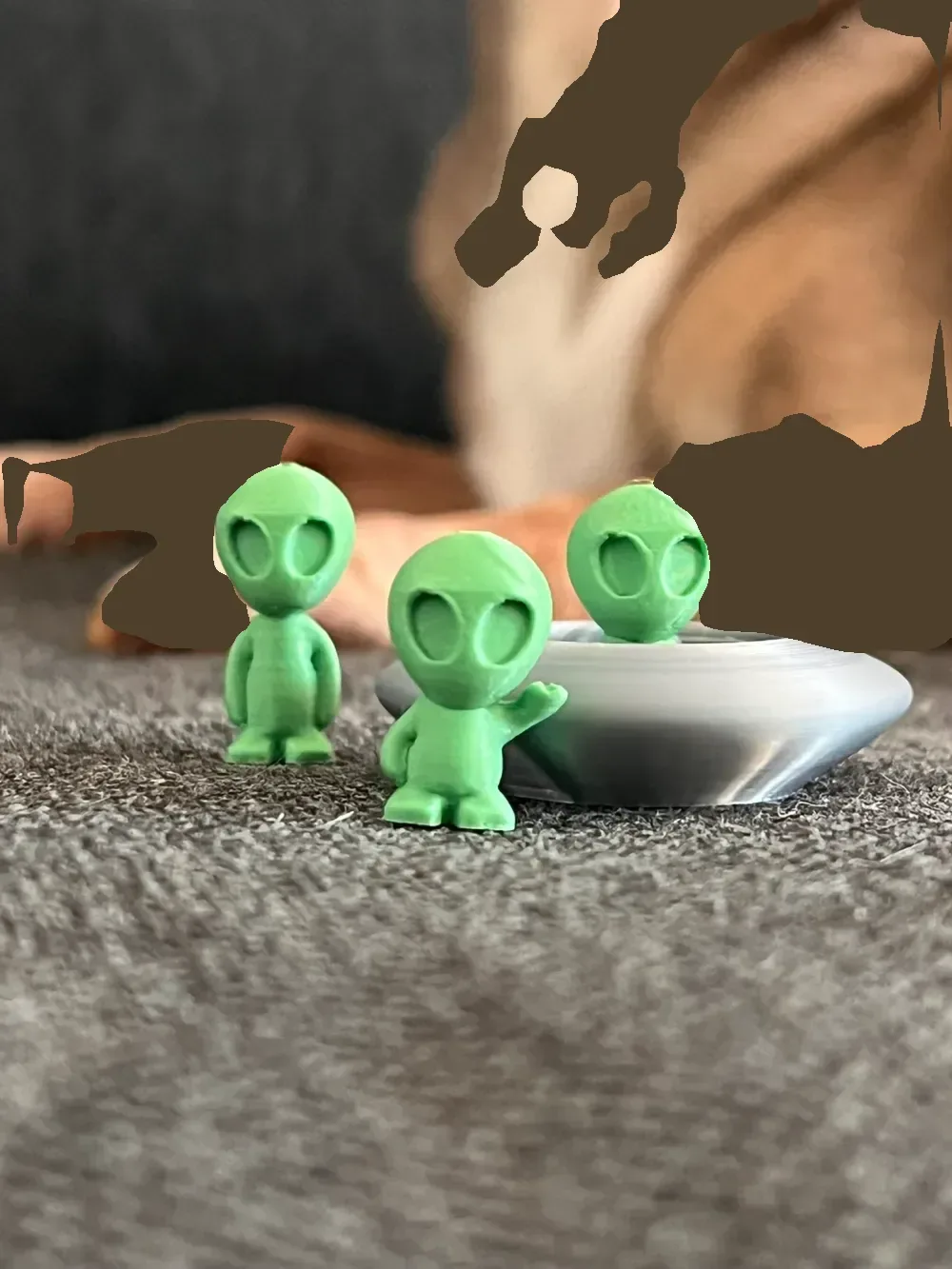 Pequeños visitantes alienígenas, vista 3