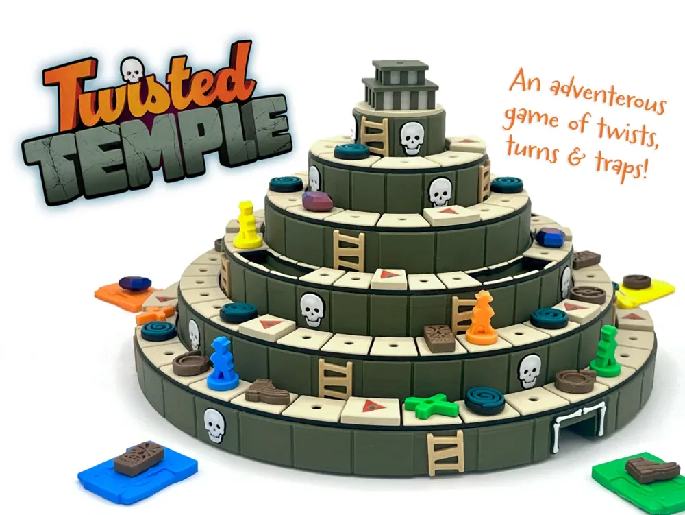 Juego del templo retorcido, vista 1