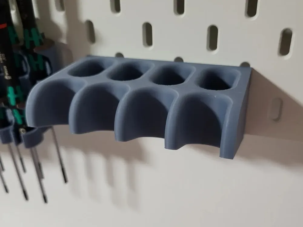 Estante · soporte · organizador para alicates - IKEA Skadis para impresión 3D, vista 3
