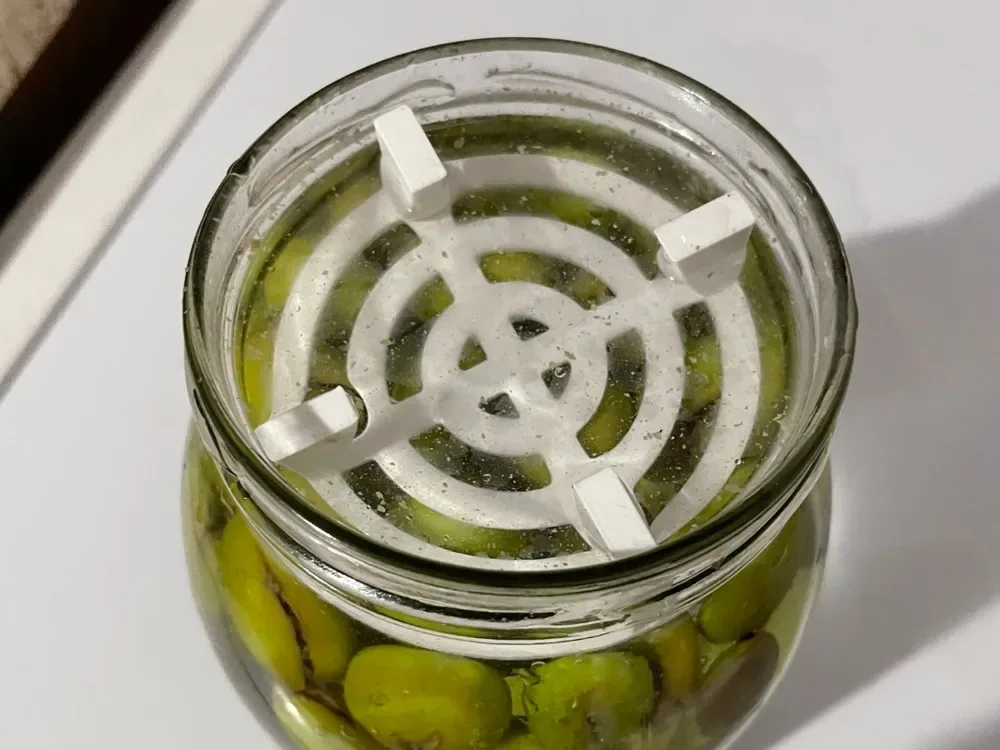 Herramienta de inmersión de aceitunas, vista 1