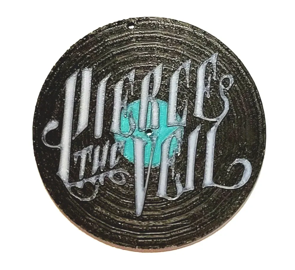 Pendientes de disco Pierce the Veil, vista 1