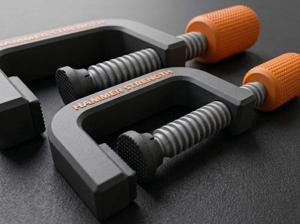 Abrazadera Hammer Strength, tamaño L-XL, fuerte, vista 2
