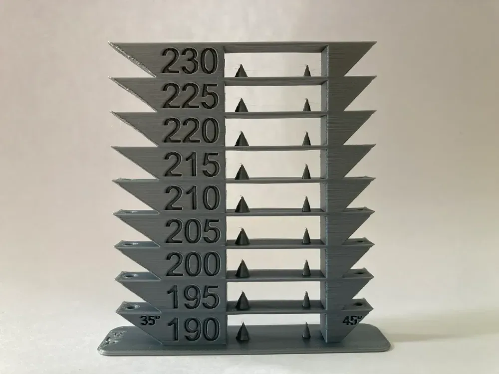 Torre Temporal PLA, PETG, ABS/ASA, vista 3