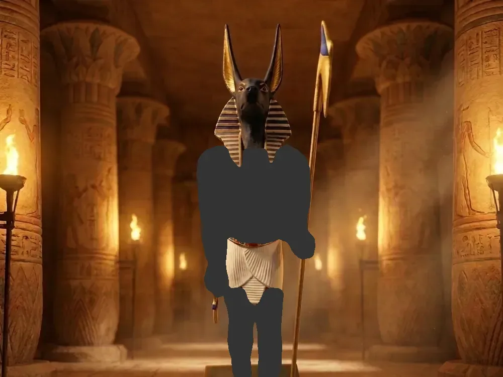Anubis: el dios egipcio de los muertos, vista 1