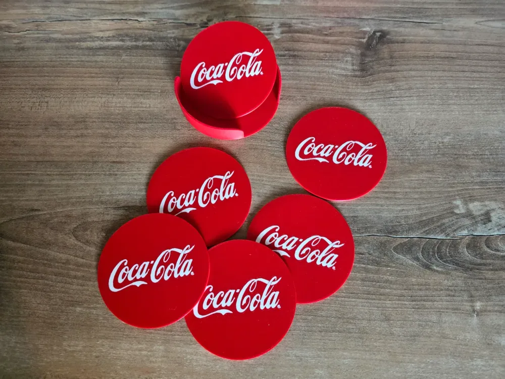 Posavasos de Coca-Cola, vista 2