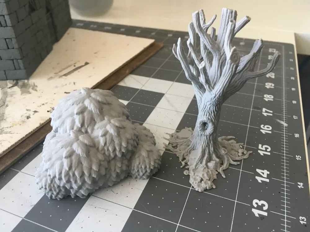 Árbol/arbusto versátil: terreno de mesa, vista 3