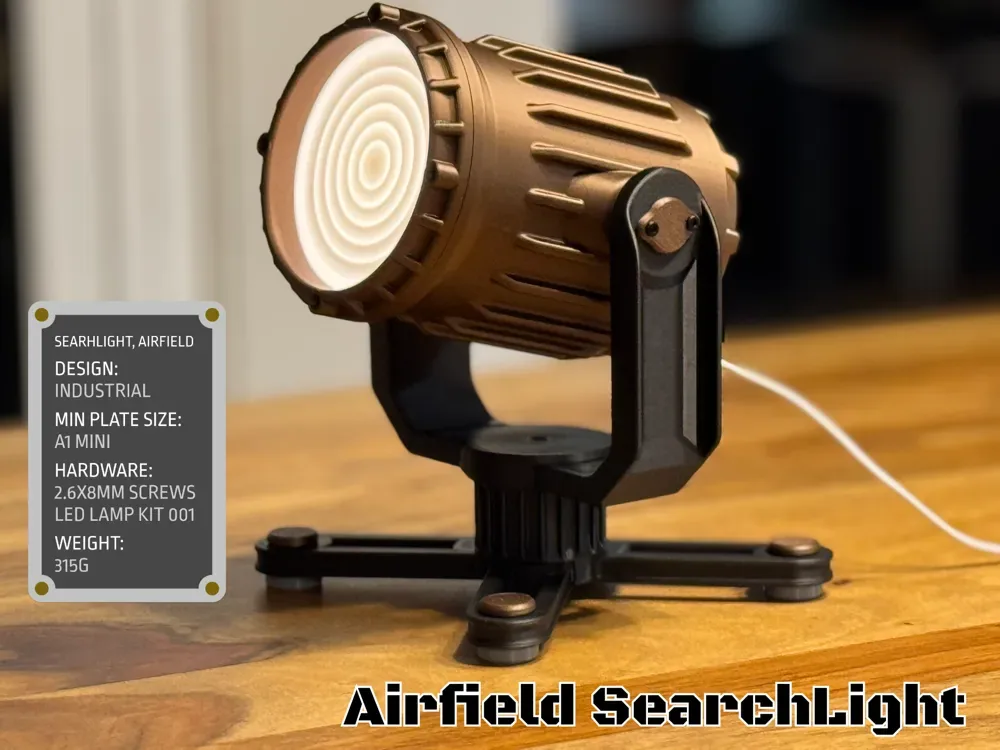 Proyector de aeródromo - Lámpara industrial - Kit 001, vista 1