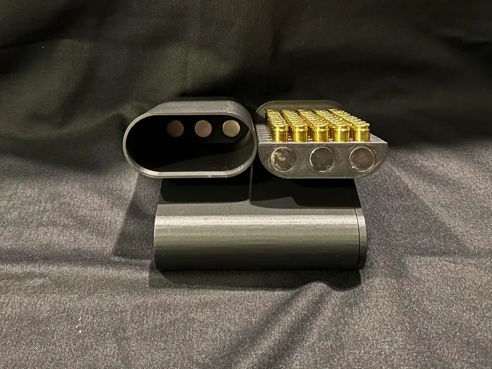 Sistema de montaje y caja de munición magnética moderna EVO de 9 mm, vista 3