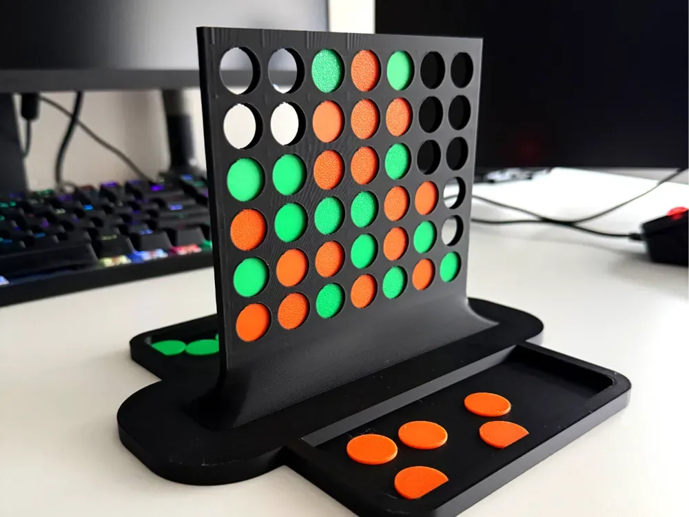 Juego Connect4 (4 en fila) - versión no plegable, vista 1