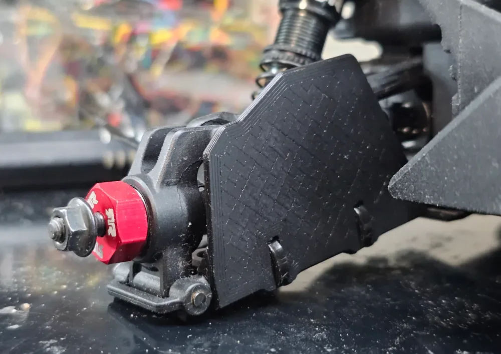 Arrma typhon grom eje/protector de choque, vista 1