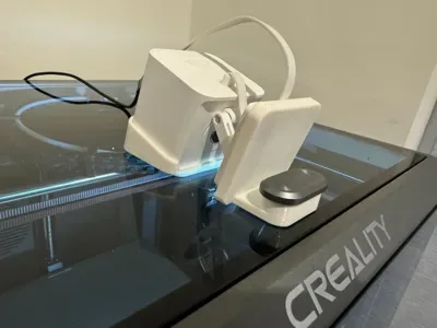 Creality K1 Max Wyze Cam v3 Montaje superior para impresión 3D, vista 1