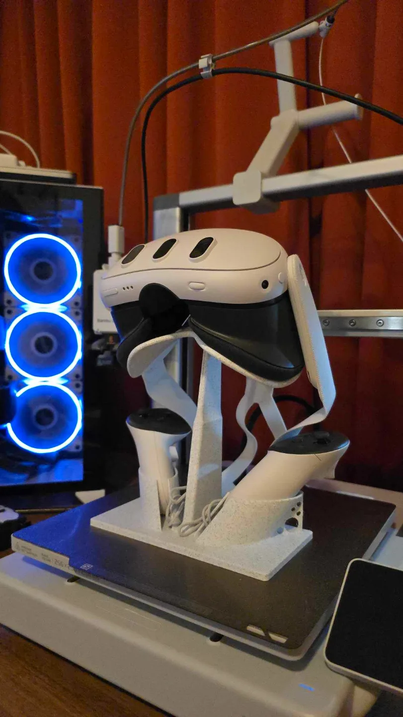 Soporte · soporte Meta Quest para impresión 3D, vista 3