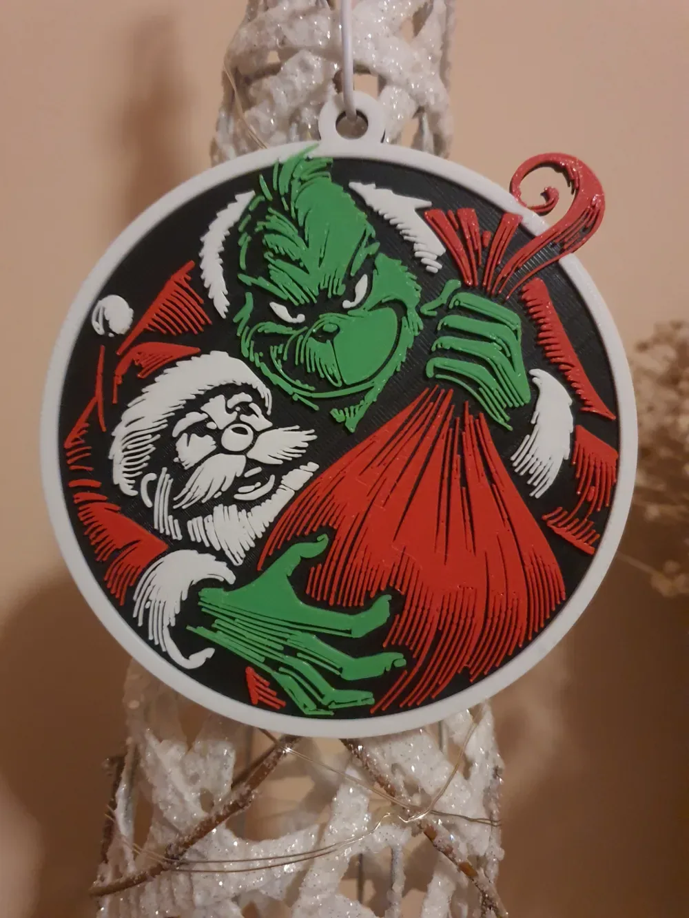 Grinch VS Santa Claus Set solo 4 colores, vista 3