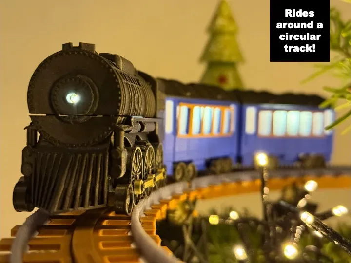 Árbol de Navidad expreso, vista 1