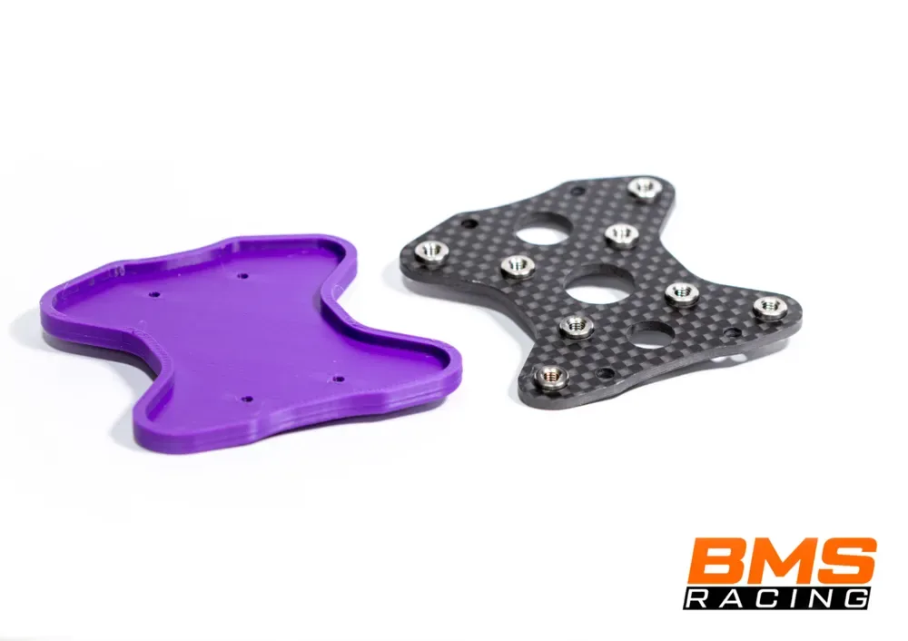 Plantilla de taladro BMS Racing TBS Lucid ESC, vista 1