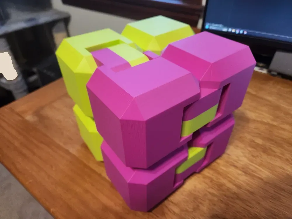 ENORME cubo infinito Fidget de 4 pulgadas, vista 3