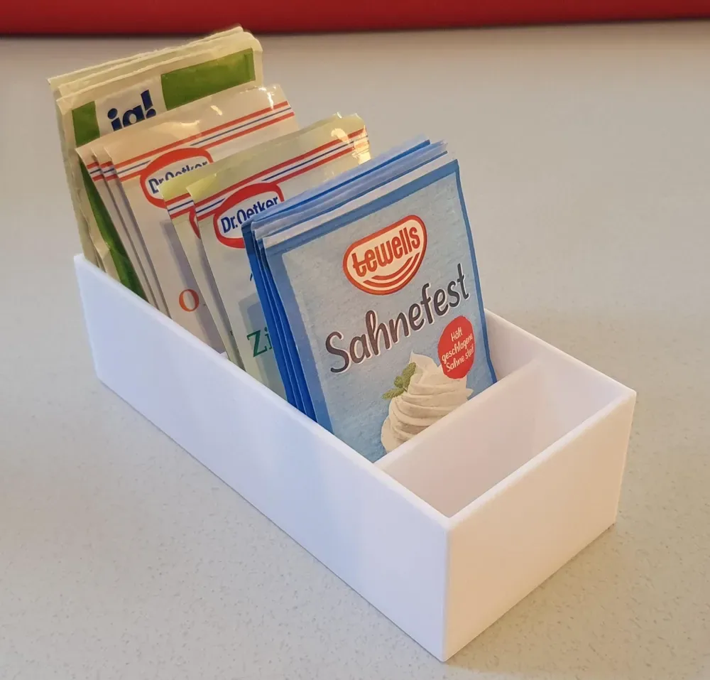 Polvo para hornear/Cajas de compartimentos, vista 1