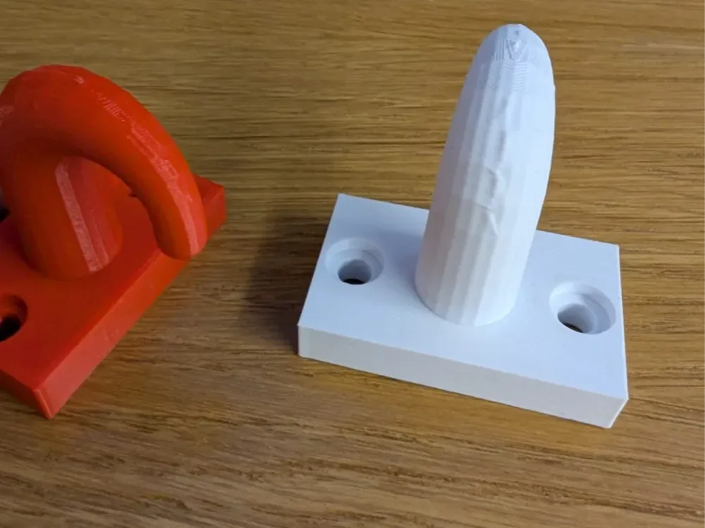 Gancho para toldo para impresión 3D, vista 1